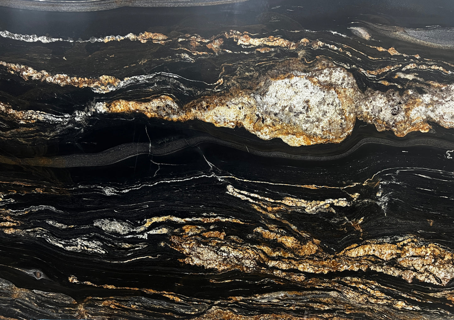 Black Taurus Extra Leathered Granite